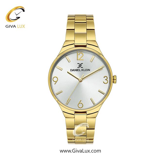 ساعت مچی اورجینال زنانه دنیل کلین طلایی | طلایی| نقره ای| کد رفرنس DK13475-4