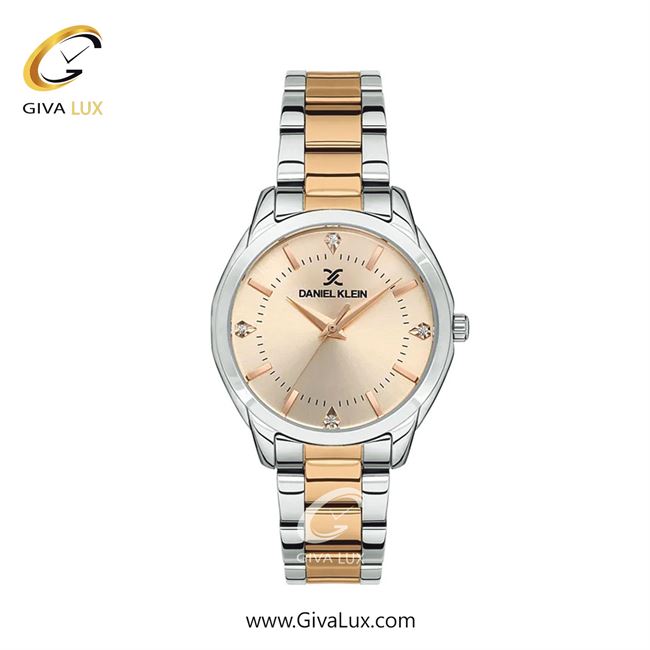 ساعت مچی اورجینال زنانه دنیل کلین نقره ای | نقره ای-رزگلد| رزگلد| کد رفرنس DK13491-5