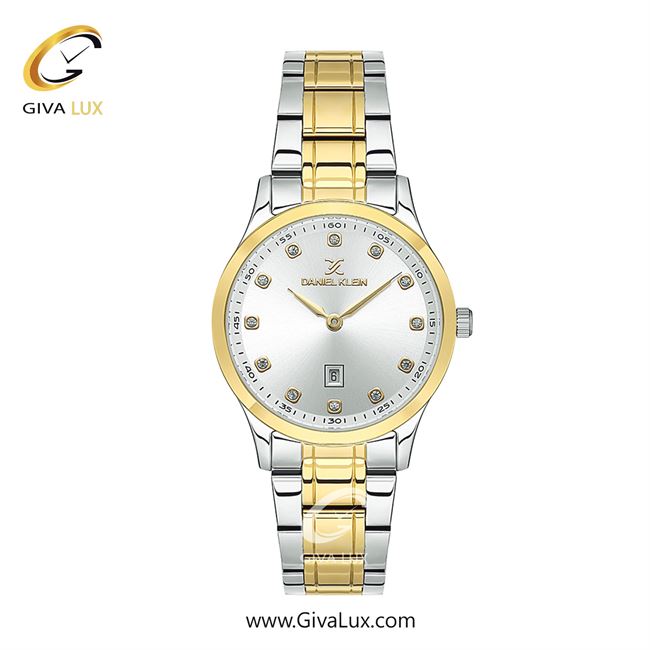 ساعت مچی اورجینال زنانه دنیل کلین طلایی | طلایی-نقره ای| نقره ای| کد رفرنس DK13594-4