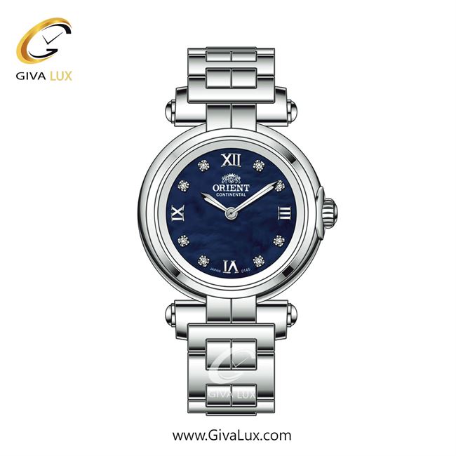 ساعت مچی اورجینال زنانه اورینت (کانتیننتال) | Orient (Continental) نقره ای | نقره ای| سرمه ای| کد رفرنس 0136