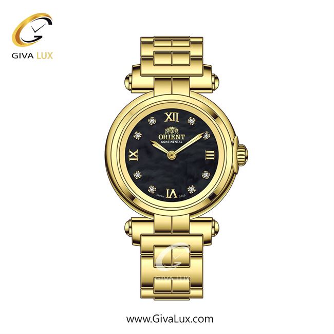 ساعت مچی اورجینال زنانه اورینت (کانتیننتال) | Orient (Continental) طلایی | طلایی| مشکی| کد رفرنس 0136
