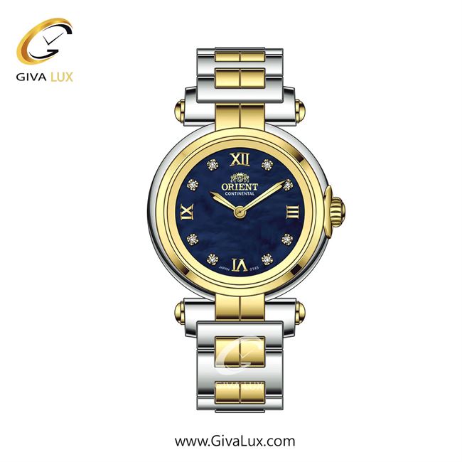 ساعت مچی اورجینال زنانه اورینت (کانتیننتال) | Orient (Continental) طلایی-نقره ای | طلایی-نقره ای| سرمه ای| کد رفرنس 0136