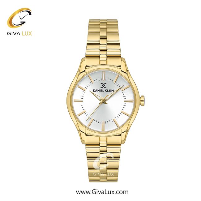 ساعت مچی اورجینال زنانه دنیل کلین طلایی | طلایی| نقره ای| کد رفرنس DK13608-3