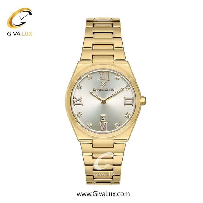 ساعت مچی اورجینال زنانه دنیل کلین طلایی | طلایی| نقره ای| کد رفرنس DK13610-4