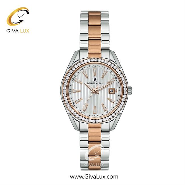ساعت مچی اورجینال زنانه دنیل کلین نقره ای | نقره ای-رزگلد| نقره ای| کد رفرنس DK13622-5