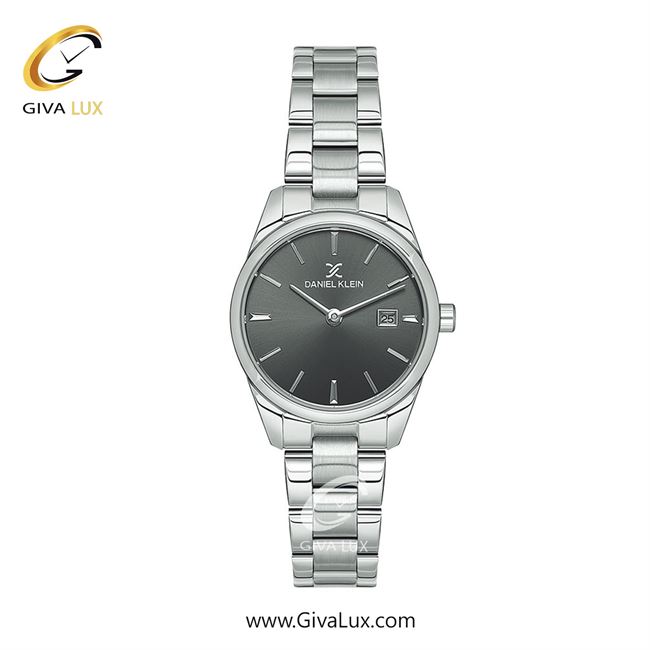ساعت مچی اورجینال زنانه دنیل کلین نقره ای | نقره ای| مشکی| کد رفرنس DK13623-4