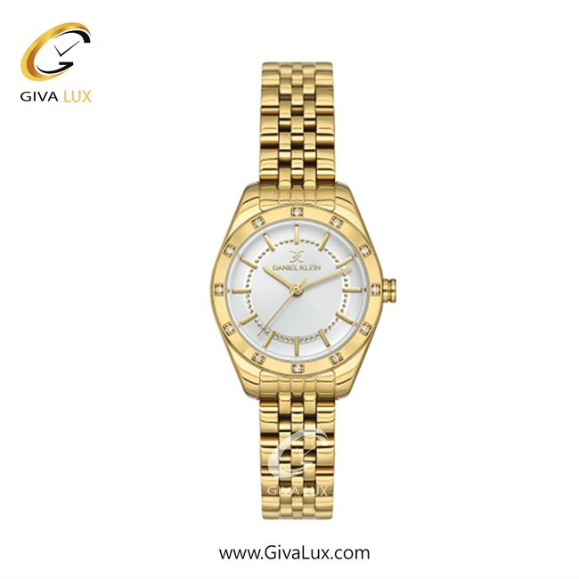 ساعت مچی اورجینال زنانه دنیل کلین طلایی | طلایی| نقره ای| کد رفرنس DK13706-2
