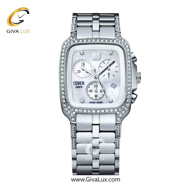 ساعت مچی اورجینال زنانه کاور سه موتوره کرنوگراف نقره ای | نقره ای| نقره ای| کد رفرنس CO151.ST2M/SW