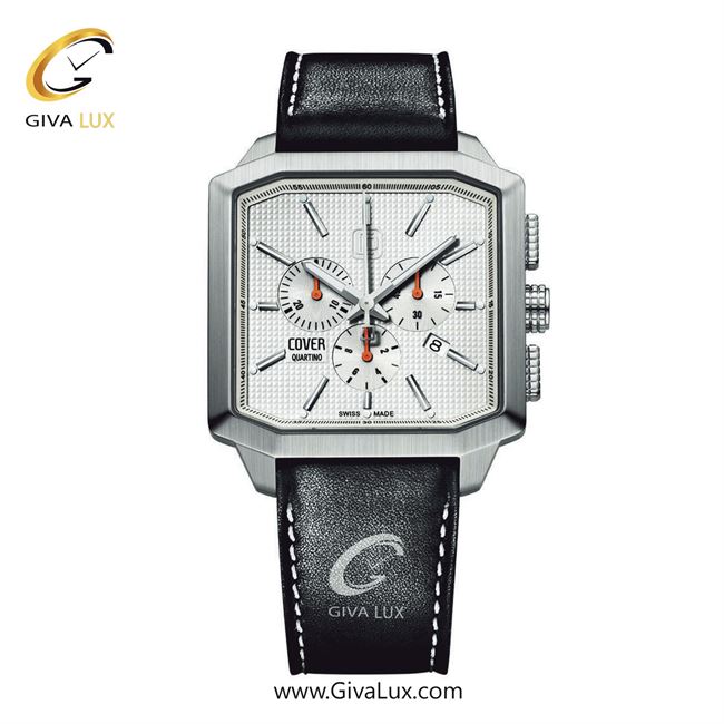 ساعت مچی اورجینال مردانه کاور سه موتوره کرنوگراف نقره ای | مشکی| نقره ای| کد رفرنس CO152.ST2LBK