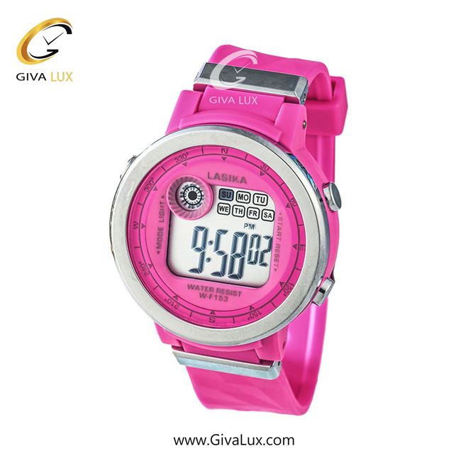 ساعت مچی اورجینال زنانه-بچه گانه لاسیکا صورتی-نقره ای | صورتی| صورتی| کد رفرنس 153PK