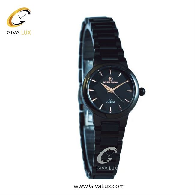 ساعت مچی اورجینال زنانه دنیل سزار مشکی | مشکی| مشکی| کد رفرنس DC-1274