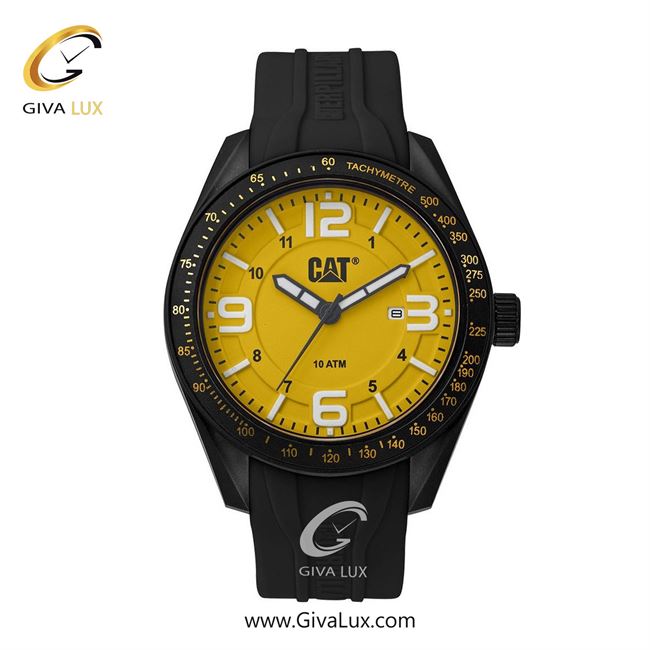 ساعت مچی اورجینال مردانه کاترپیلار | CATERPILLAR | کترپیلار | CAT  مشکی | مشکی| زرد| کد رفرنس LQ.161.21.732