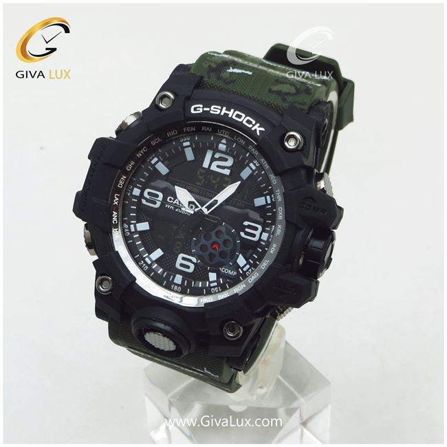 ساعت اسپرت کاسیو جی شاک دو زمانه