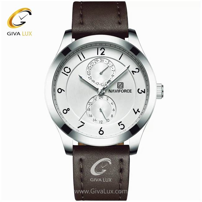 ساعت مچی مردانه سه موتوره نیوی فورس مدل NF3004M