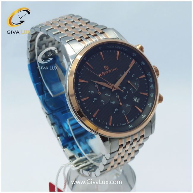 ساعت مردانه فول استیل سه موتوره زوپینی