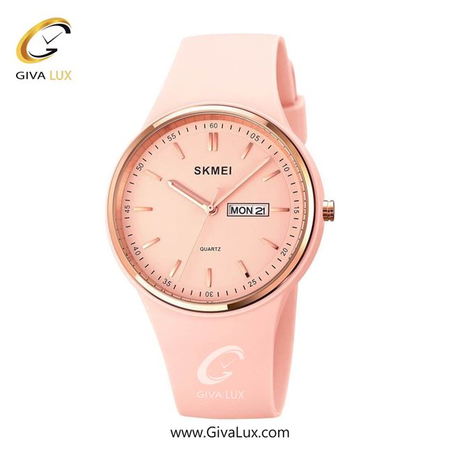 ساعت مچی اورجینال زنانه اسکمی (Skmei)  صورتی-رزگلد | صورتی| صورتی| کد رفرنس 1747