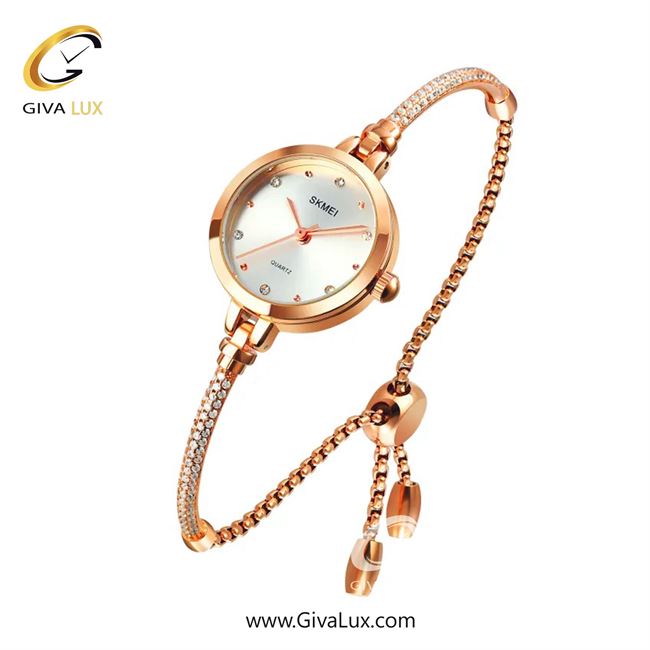 ساعت مچی اورجینال زنانه اسکمی (Skmei) رزگلد | رزگلد| نقره ای| کد رفرنس 1805