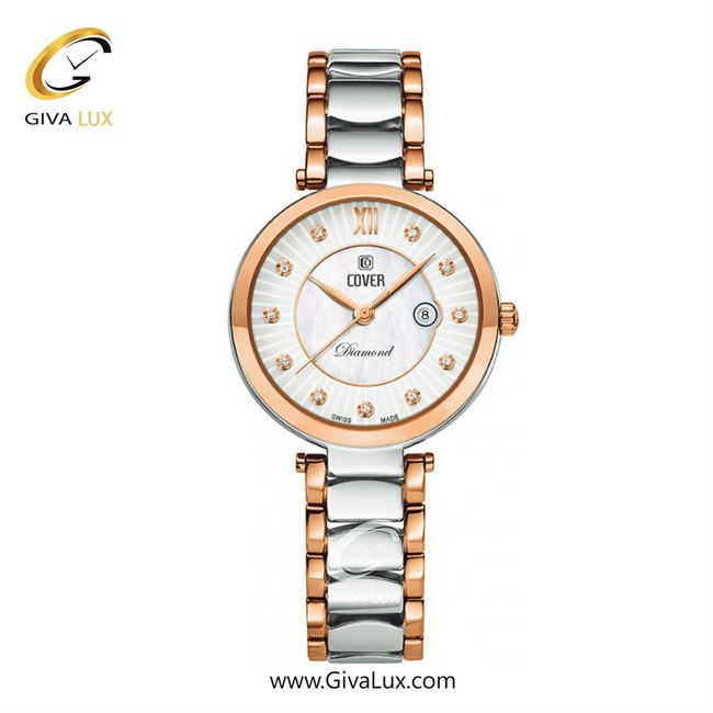 ساعت مچی اورجینال زنانه کاور رزگلد | رزگلد-نقره ای| نقره ای| کد رفرنس CO188.04