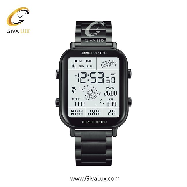 ساعت مچی اورجینال مردانه اسکمی (Skmei) مشکی | مشکی| مشکی| کد رفرنس 1888BK