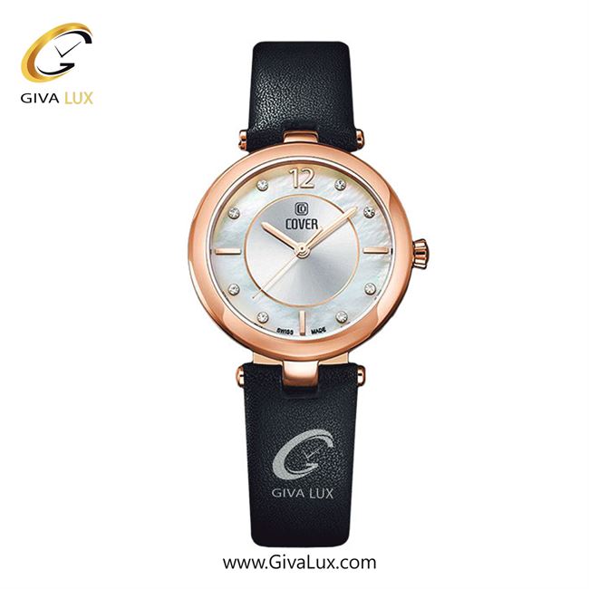 ساعت مچی اورجینال زنانه کاور رزگلد | مشکی| نقره ای| کد رفرنس CO193.09