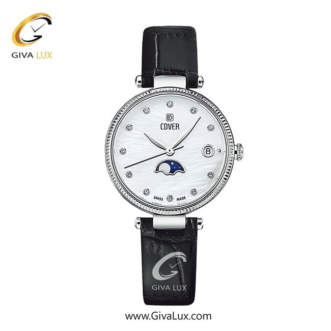 ساعت مچی اورجینال زنانه کاور نقره ای | مشکی| نقره ای| کد رفرنس CO196.04