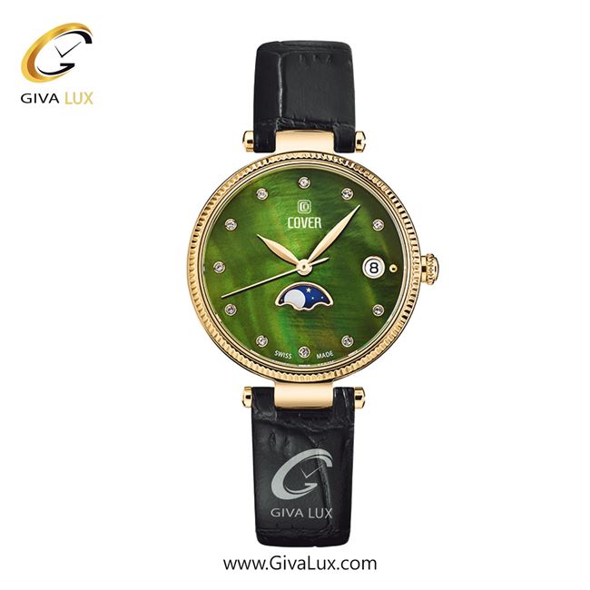 ساعت مچی اورجینال زنانه کاور طلایی | مشکی| سبز| کد رفرنس CO196.06