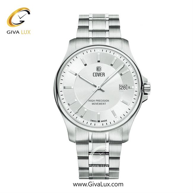ساعت مچی اورجینال مردانه کاور نقره ای | نقره ای| نقره ای| کد رفرنس CO200.02