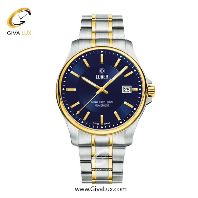 ساعت مچی اورجینال مردانه کاور طلایی | طلایی-نقره ای| سرمه ای| کد رفرنس CO200.06