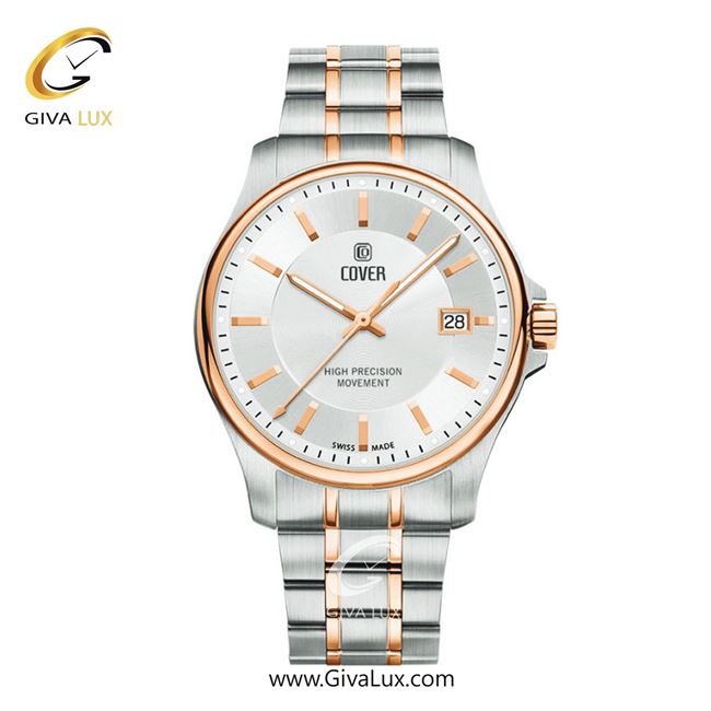 ساعت مچی اورجینال مردانه کاور رزگلد | رزگلد-نقره ای| نقره ای| کد رفرنس CO200.07