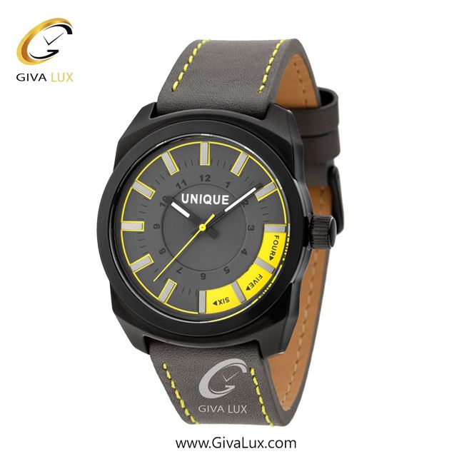 ساعت مچی اورجینال مردانه یونیک مشکی | طوسی| طوسی| کد رفرنس S2006
