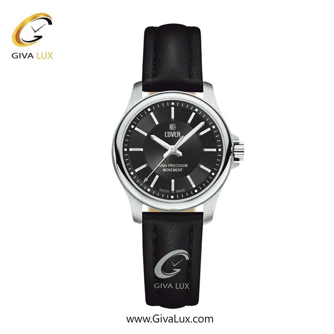 ساعت مچی اورجینال زنانه کاور نقره ای | مشکی| مشکی| کد رفرنس CO201.10