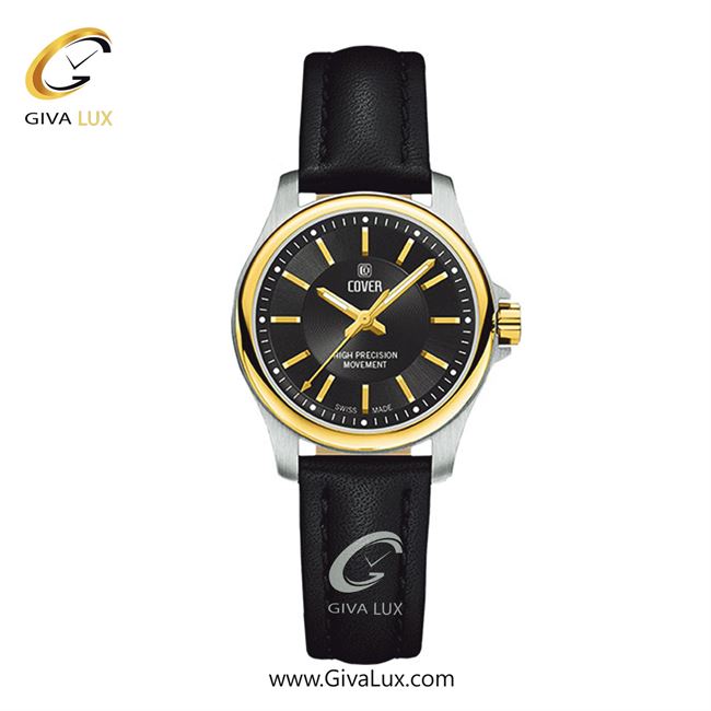 ساعت مچی اورجینال زنانه کاور طلایی | مشکی| مشکی| کد رفرنس CO201.13