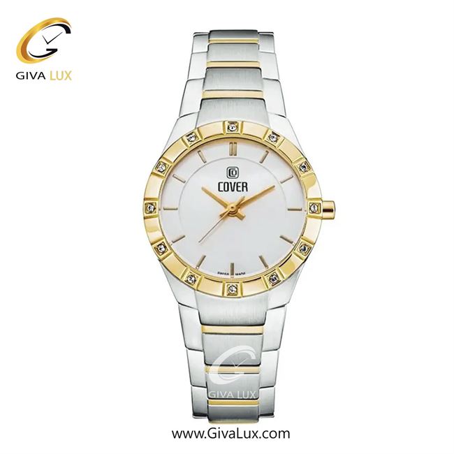 ساعت مچی اورجینال زنانه کاور طلایی | طلایی-نقره ای| نقره ای| کد رفرنس CO2011.03