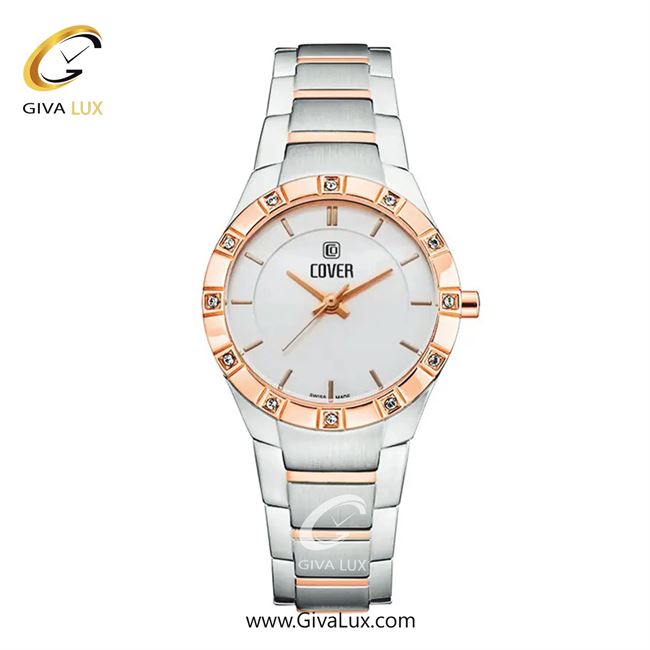 ساعت مچی اورجینال زنانه کاور رزگلد | نقره ای-رزگلد| نقره ای| کد رفرنس CO2011.04