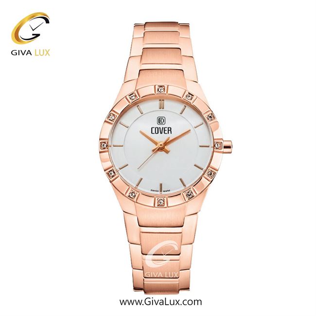ساعت مچی اورجینال زنانه کاور رزگلد | رزگلد| نقره ای| کد رفرنس CO2011.07