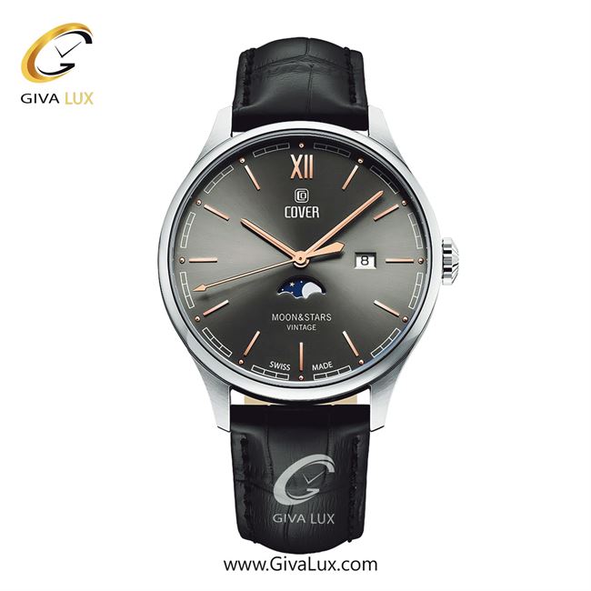 ساعت مچی اورجینال مردانه کاور نقره ای | مشکی| دودی|تیتانیوم| کد رفرنس CO202.04