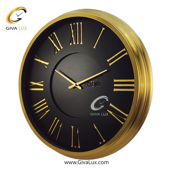 ساعت دیواری اورجینال آرتمیس آلیاژ فلزی طلایی| کد رفرنس 11320، مدل: 2021Gold 2023-Gold-1.jpg