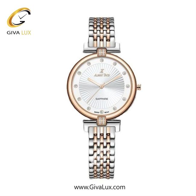 ساعت مچی اورجینال زنانه آلبرت ترایس رزگلد | رزگلد-نقره ای| نقره ای| کد رفرنس AT20233
