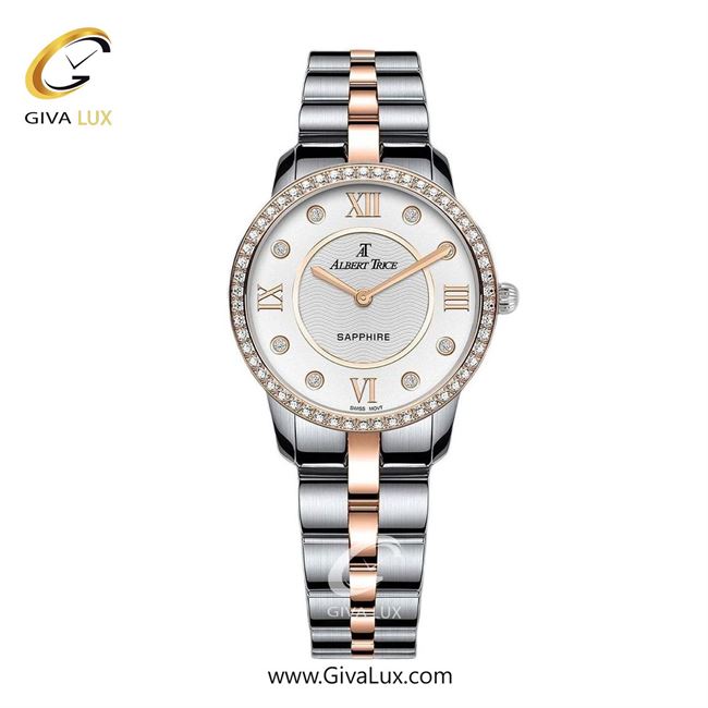 ساعت مچی اورجینال زنانه آلبرت ترایس رزگلد | رزگلد-نقره ای| نقره ای| کد رفرنس AT20235
