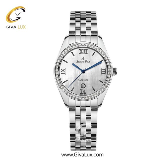 ساعت مچی اورجینال زنانه آلبرت ترایس نقره ای | نقره ای| نقره ای| کد رفرنس AT20236