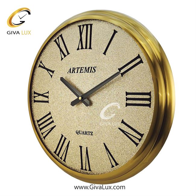 ساعت دیواری اورجینال آرتمیس آلیاژ فلزی طلایی| کد رفرنس 11227، مدل: 2023Gold 2024-Gold-1.jpg