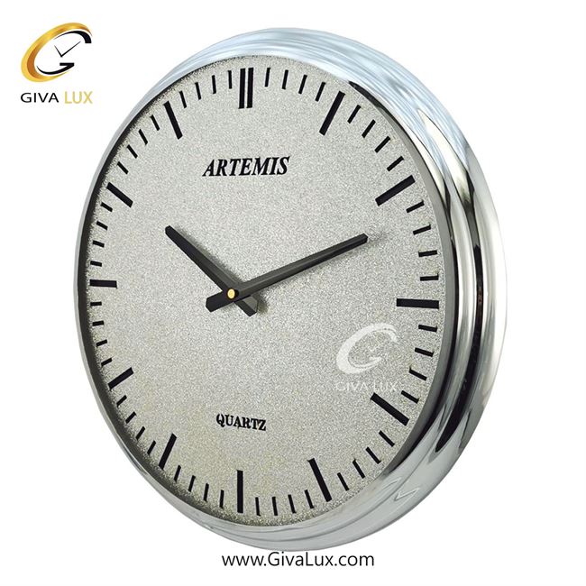 ساعت دیواری اورجینال آرتمیس آلیاژ فلزی طلایی| کد رفرنس 12736، مدل: 2025Gold 2025-Silver-2.jpg