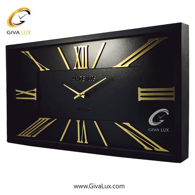 ساعت دیواری اورجینال آرتمیس آلیاژ فلزی مشکی| کد رفرنس 12738، مدل: 2026BlackGold 2027-Black-Gold-2.jpg