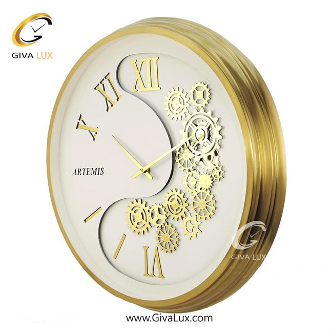 ساعت دیواری اورجینال آرتمیس آلیاژ فلزی طلایی| کد رفرنس 12736، مدل: 2025Gold 2029-Gold-2.jpg