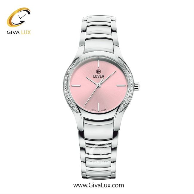 ساعت مچی اورجینال زنانه کاور نقره ای | نقره ای| صورتی| کد رفرنس CO203.07