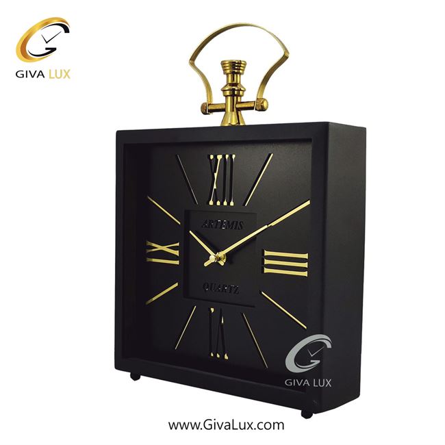 ساعت دیواری اورجینال آرتمیس آلیاژ فلزی نقره ای| کد رفرنس 20006، مدل: 2028SilverWhite 2030-Black-Gold-2.jpg