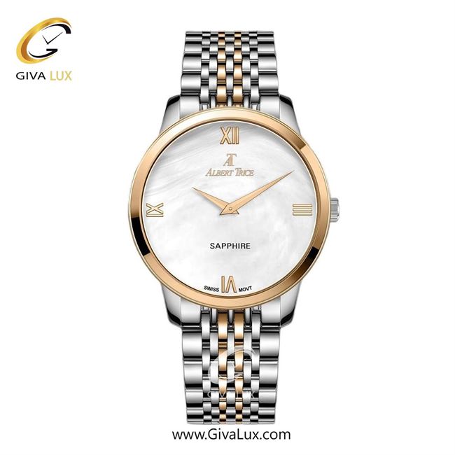 ساعت مچی اورجینال مردانه آلبرت ترایس رزگلد | رزگلد-نقره ای| نقره ای| کد رفرنس AT20301