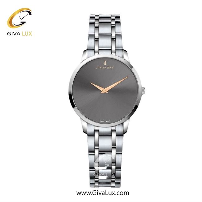 ساعت مچی اورجینال زنانه آلبرت ترایس نقره ای | نقره ای| دودی|تیتانیوم| کد رفرنس AT20306