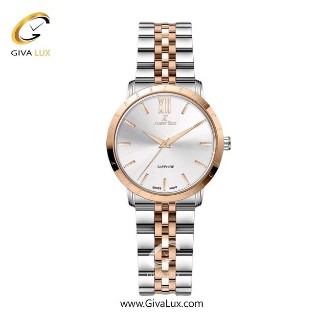 ساعت مچی اورجینال زنانه آلبرت ترایس رزگلد | رزگلد-نقره ای| نقره ای| کد رفرنس AT20312