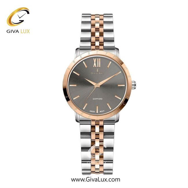 ساعت مچی اورجینال زنانه آلبرت ترایس رزگلد | نقره ای-رزگلد| طوسی| کد رفرنس AT20312